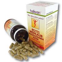 HAFESAN Rotes Weinlaub+Rosskastan.+Rutin Kapseln
