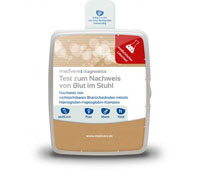 TEST zum Nachweis von Blut im Stuhl