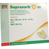 SUPRASORB H Hydrokoll.Verb.dünn 20x20 cm