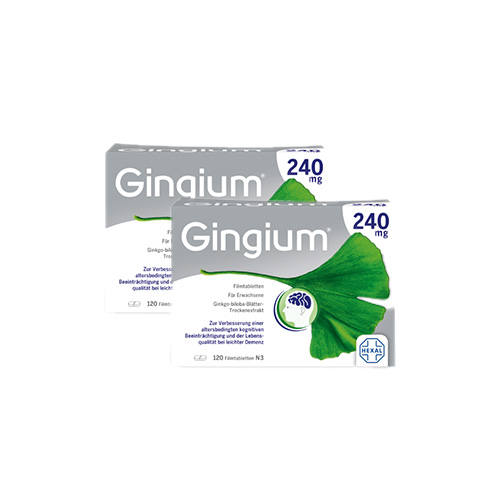 Gingium® 240 mg Filmtabletten Doppelpackung (2x120St)