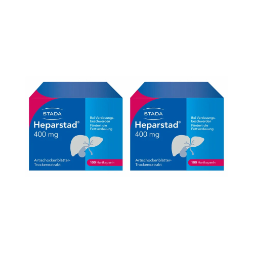 HEPARSTAD Artischocken Kapseln Doppelpackung (2x 100St)