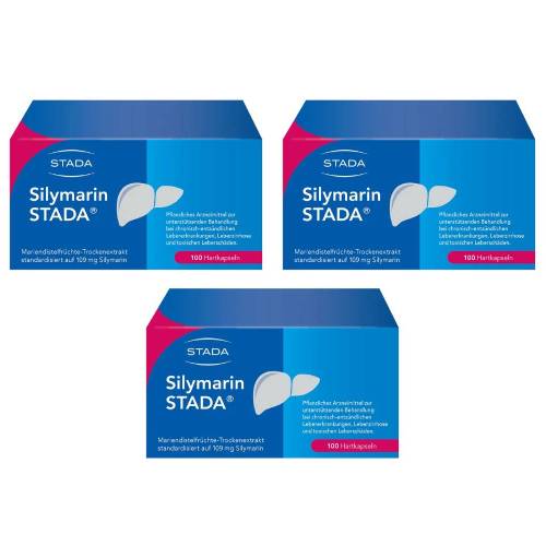 SILYMARIN STADA 109 mg Hartkapseln (3x100 St)
