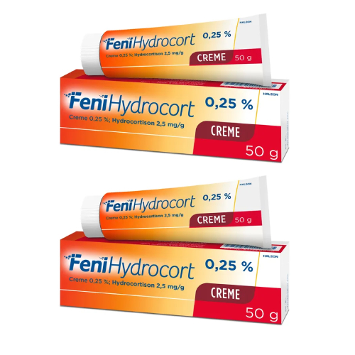 FENIHYDROCORT Creme 0,25% Doppelpackung (2x50 g)