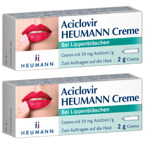 ACICLOVIR Heumann Creme Doppelpackung (2x 2g)