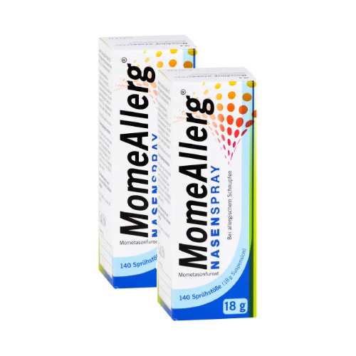 MOMEALLERG Nasenspray 50 μg/Sprühstoß 140 Sprühst. Set (2x18g)