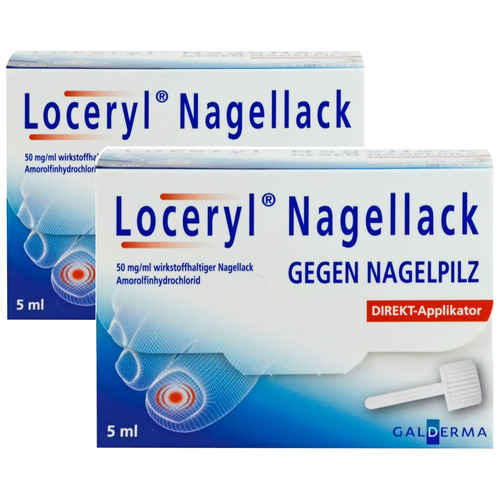 LOCERYL Nagellack gegen Nagelpilz DIREKT-Applikat.
