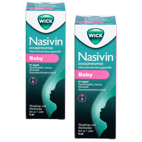 WICK Nasivin Dosiertropfer oK Baby 0,1 mg/ml NTR