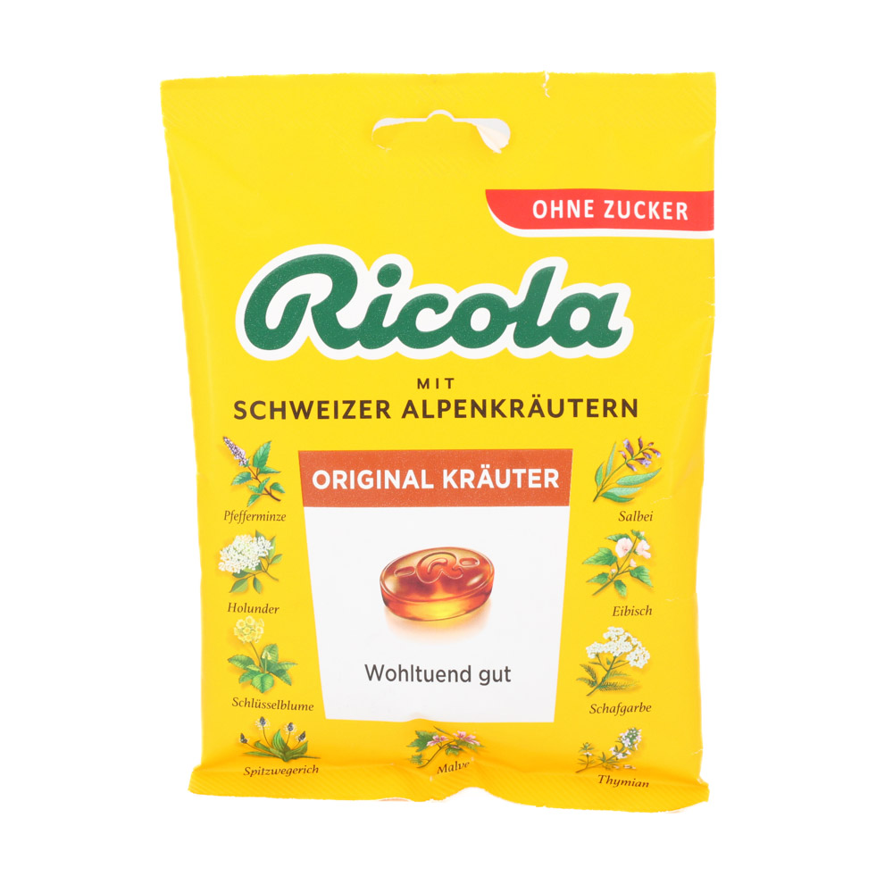 RICOLA o.Z.Beutel Kräuter Bonbons