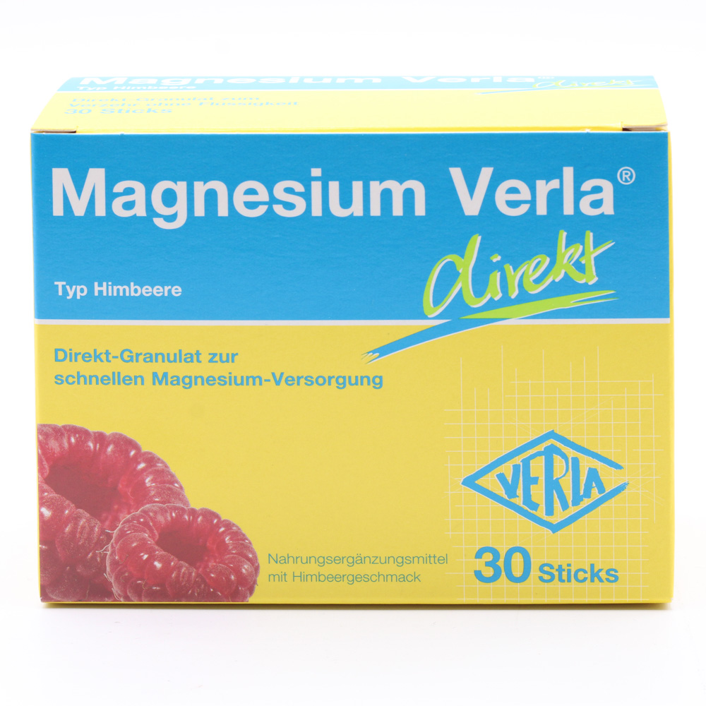 MAGNESIUM VERLA direkt Himbeere Granulat