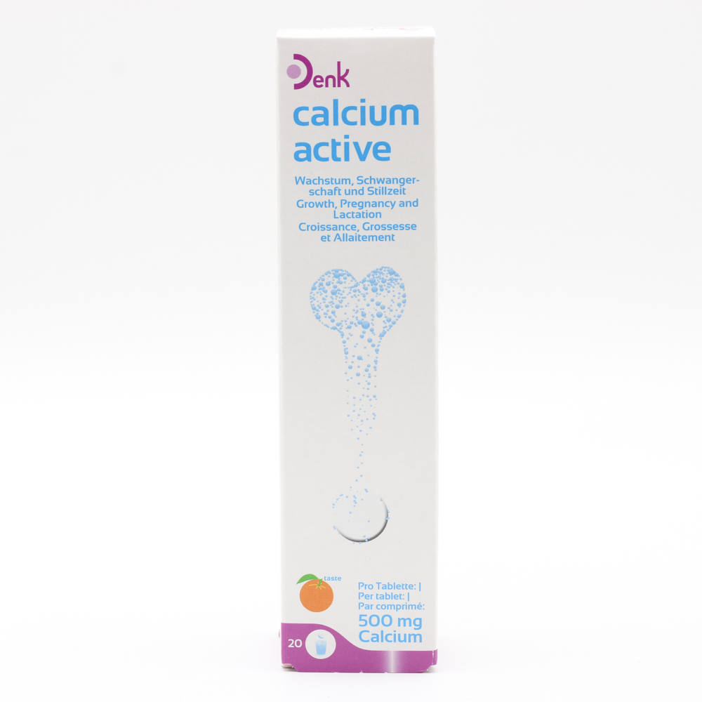 CALCIUM ACTIVE Denk 500 mg Brausetabletten