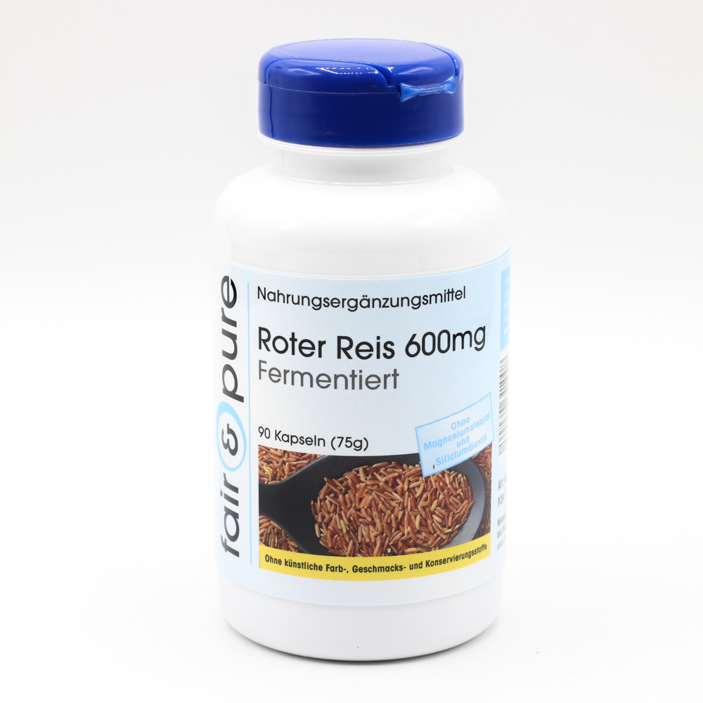 ROTER REIS 600 mg fermentiert Kapseln