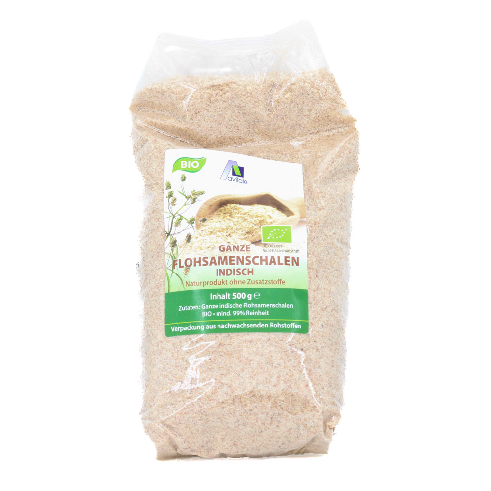 FLOHSAMENSCHALEN indisch Bio