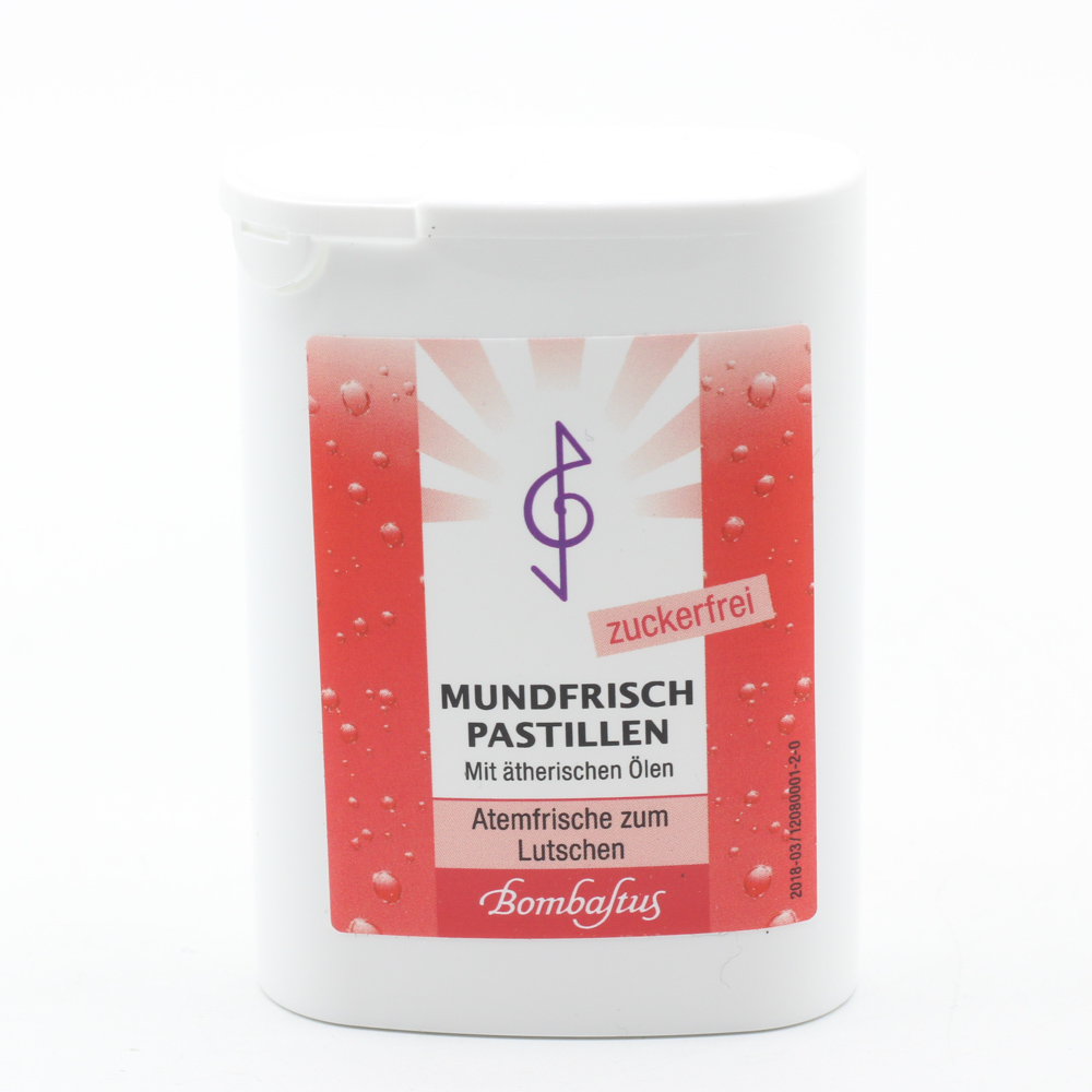 MUNDFRISCH Bombastus Pastillen zuckerfrei