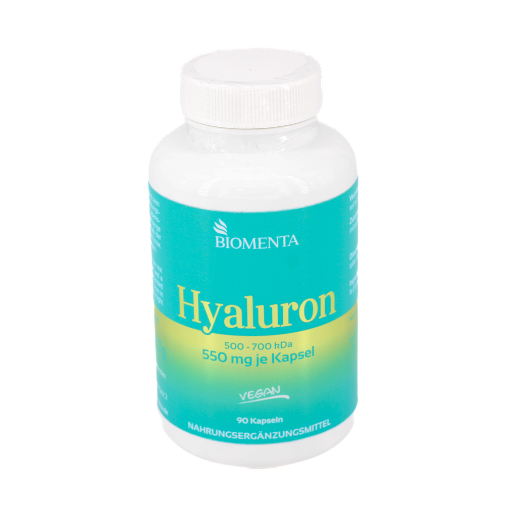 BIOMENTA Hyaluron 550 mg vegan Kapseln