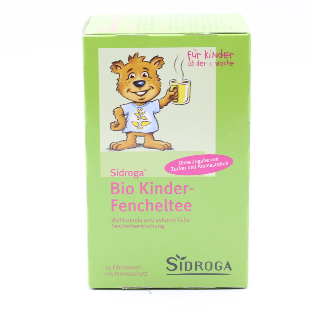 SIDROGA Bio Kinder-Fencheltee Filterbeutel