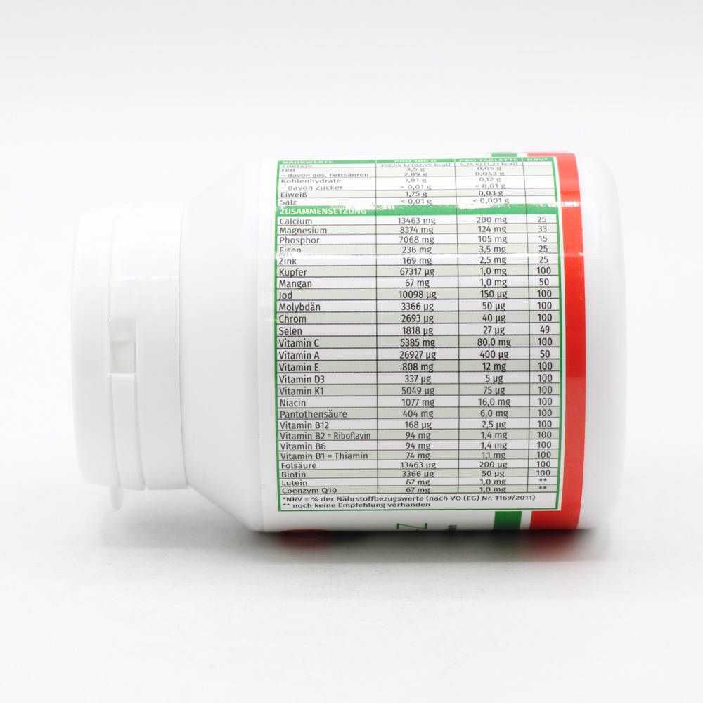 MEGAMAX Vitamine A-Z+Q10+Lutein Tabletten