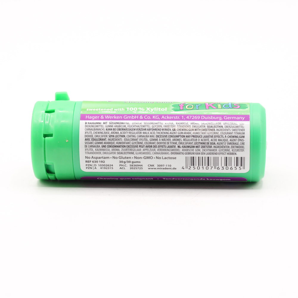 MIRADENT Xylitol Chewing Gum Kids