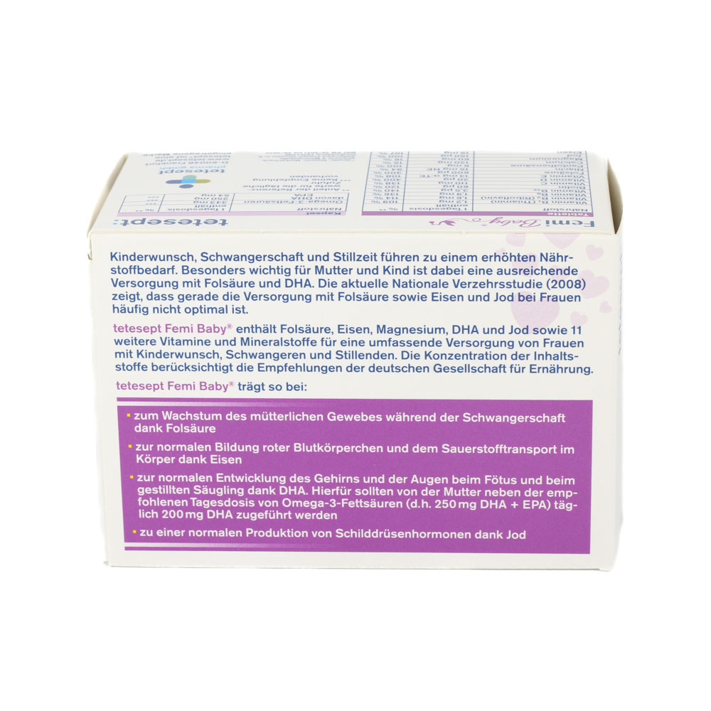 TETESEPT Femi Baby Filmtabletten+Weichkapseln