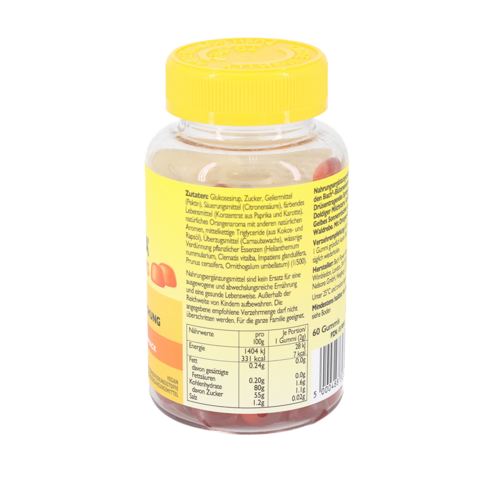 BACHBLÜTEN Original Rescura Gummis Orange