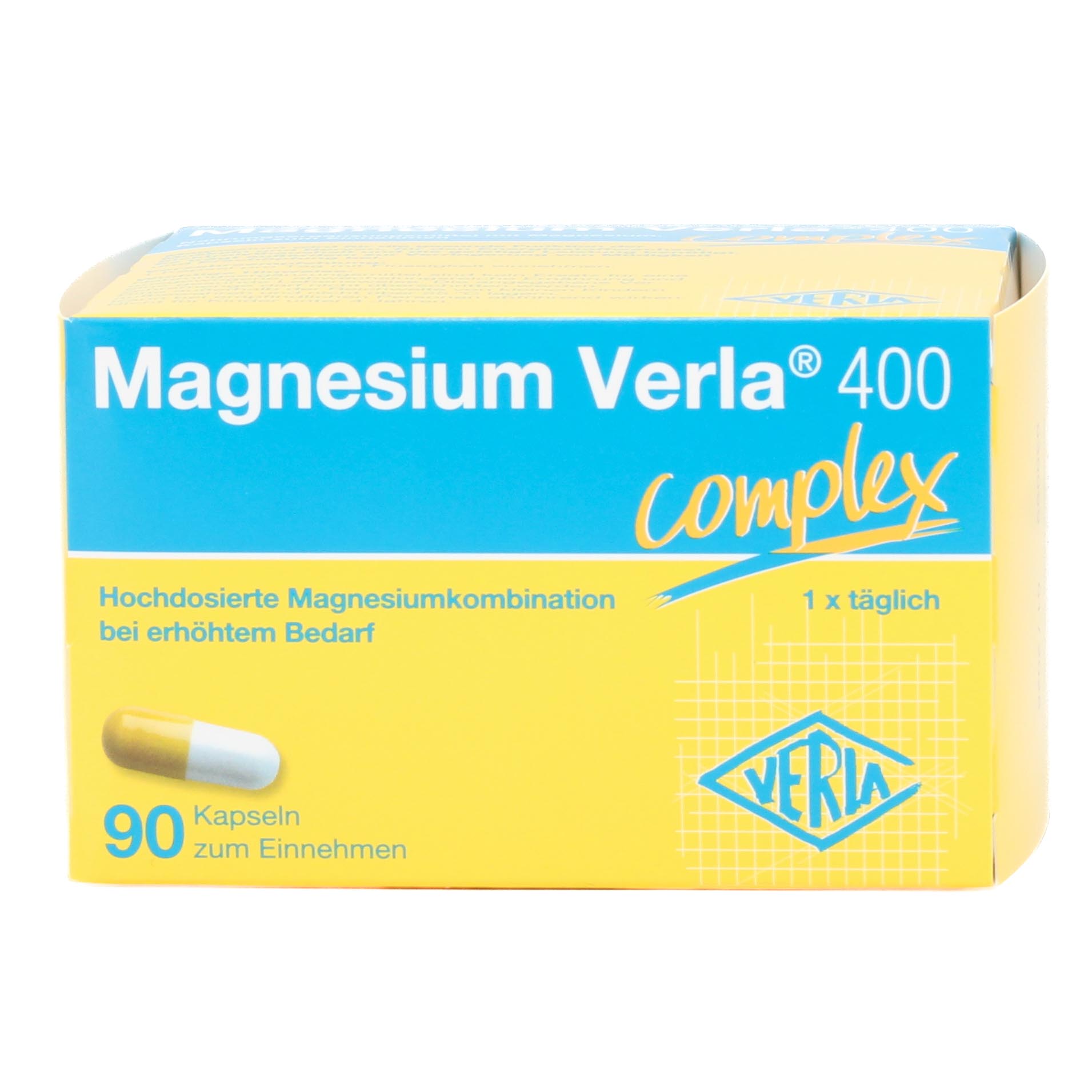 MAGNESIUM VERLA 400 Kapseln