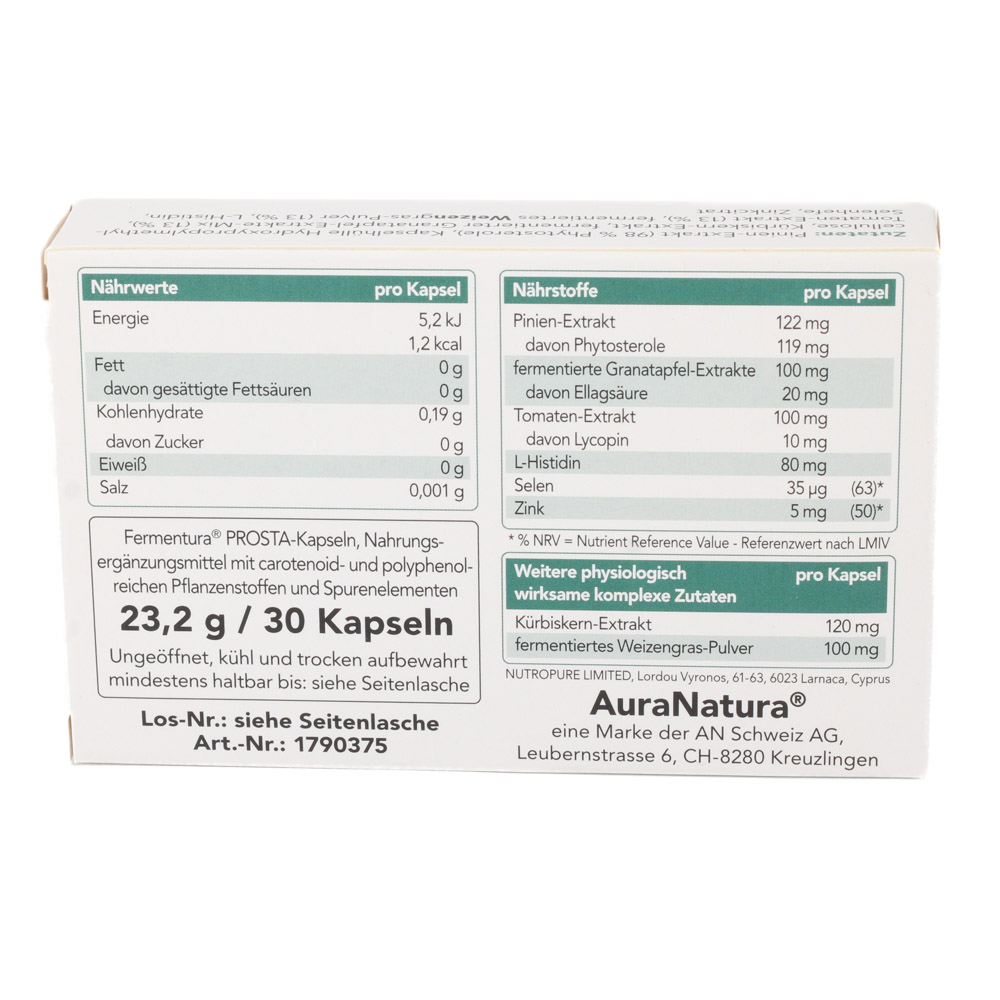 AURANATURA Fermentura Prosta Kapseln