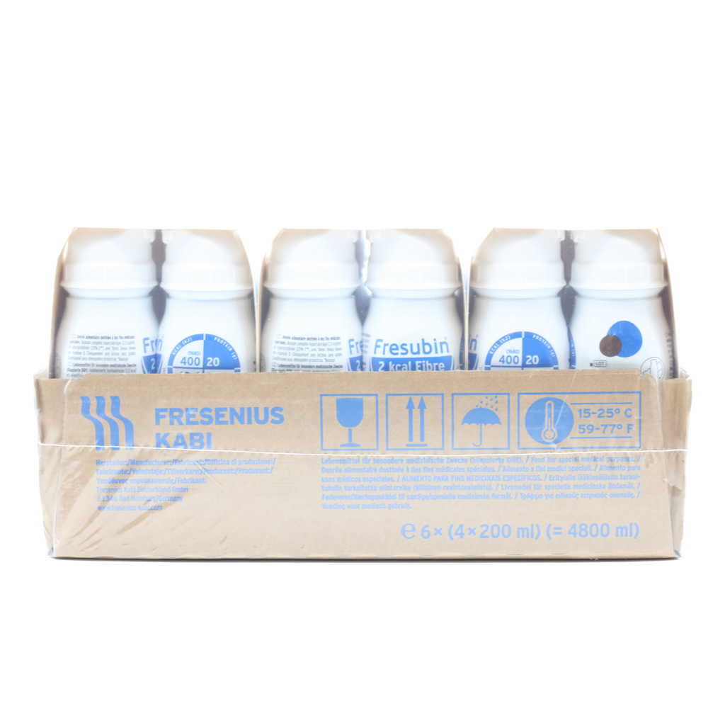 FRESUBIN 2 kcal Fibre DRINK Schokolade Trinkflasche Trinknahrung