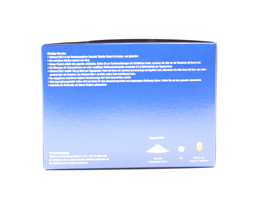 ORTHOMOL Vital F Granulat/Kap./Tabl.Kombip.30 Tage