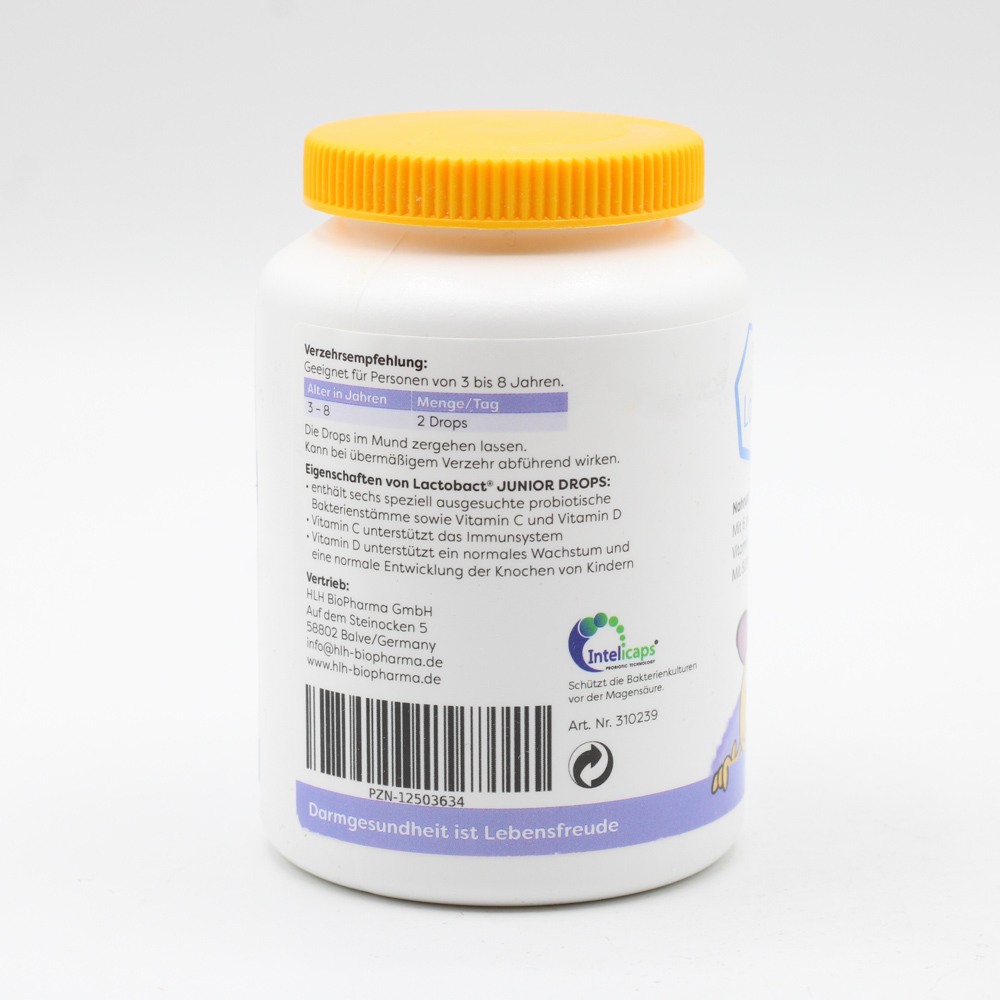 LACTOBACT Junior Drops Lutschtabletten