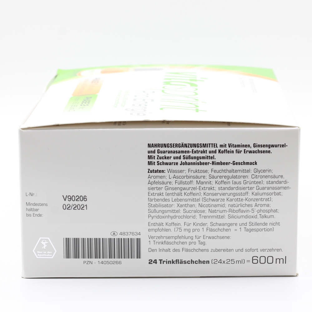 VITASPRINT Pro Energie Trinkfläschchen