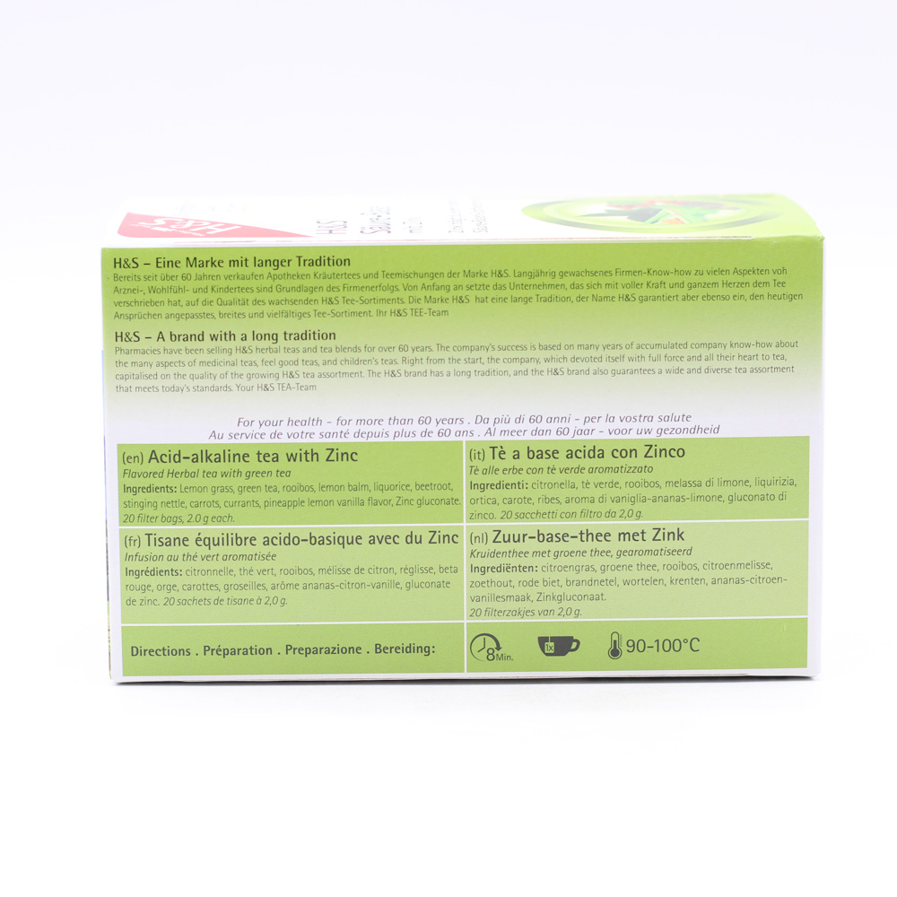 H&S Säure-Base m.Zink Filterbeutel