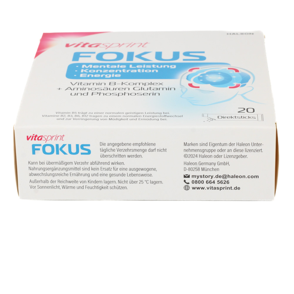 VITASPRINT Fokus Direktsticks