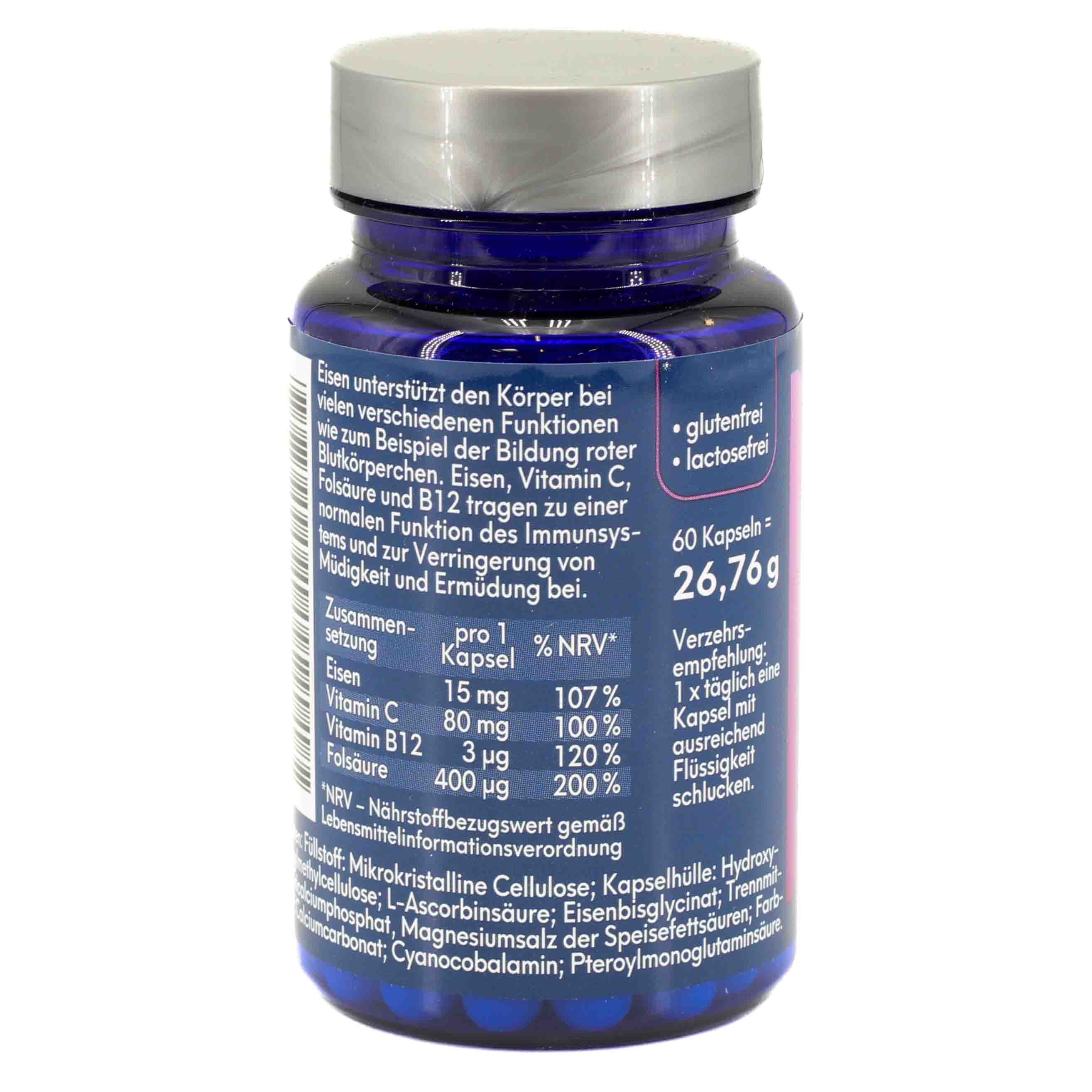 GESUND LEBEN Eisen 15 mg Kapseln