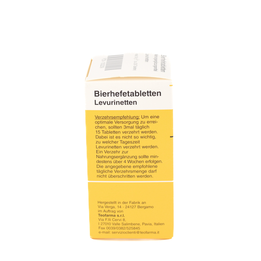 BIERHEFE TABLETTEN Levurinetten