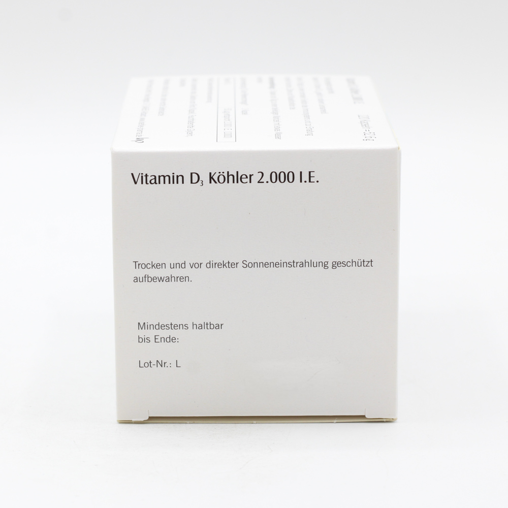 VITAMIN D3 KÖHLER 2.000 I.E. Kapseln