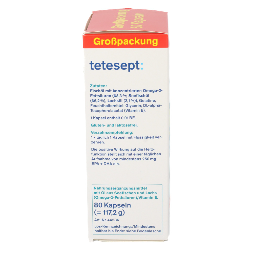 TETESEPT Omega-3 1000 Kapseln