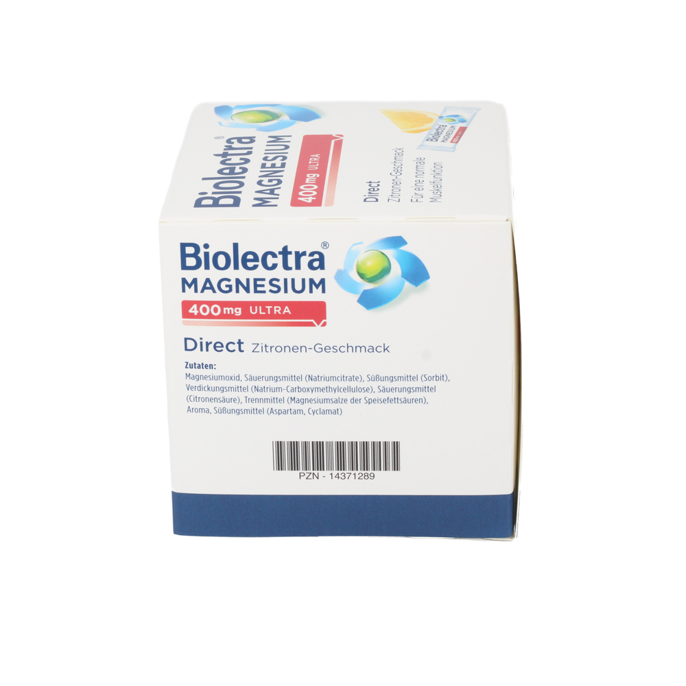 BIOLECTRA Magnesium 400 mg ultra Direct Zitrone