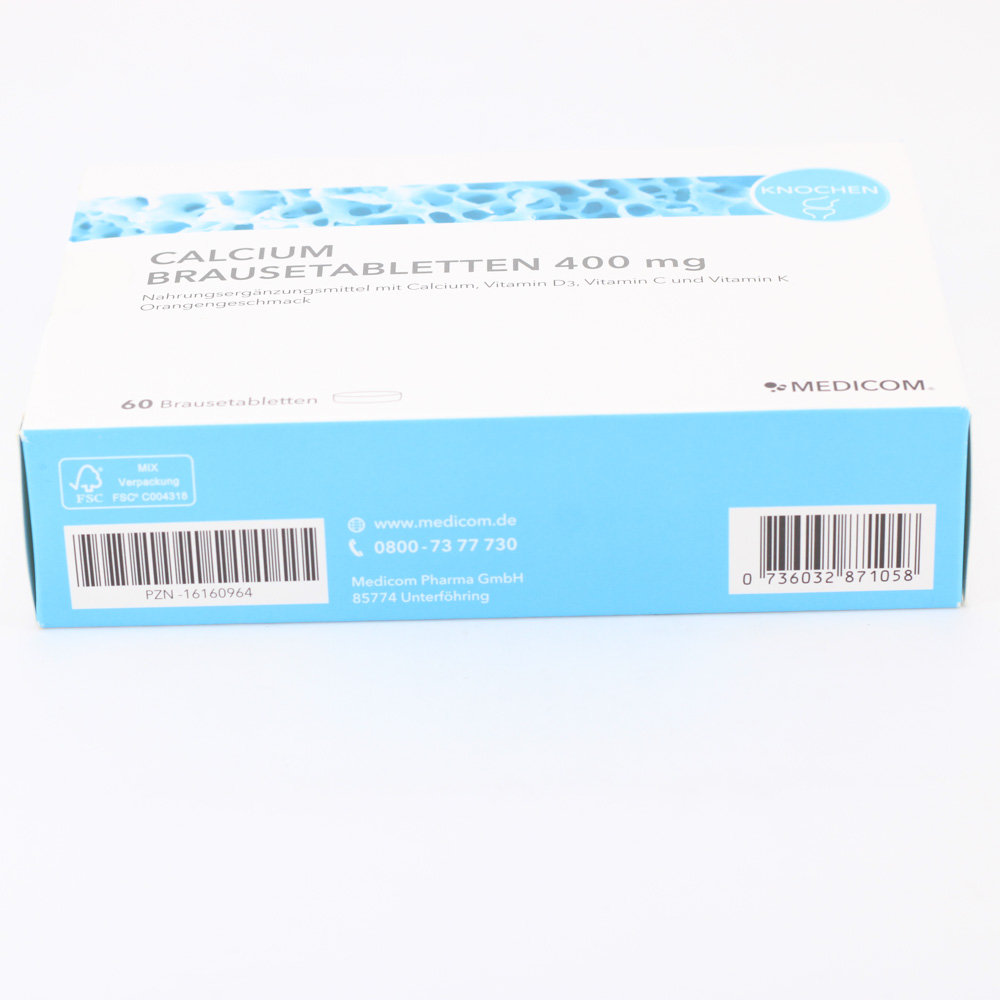 CALCIUM BRAUSETABLETTEN 400 mg