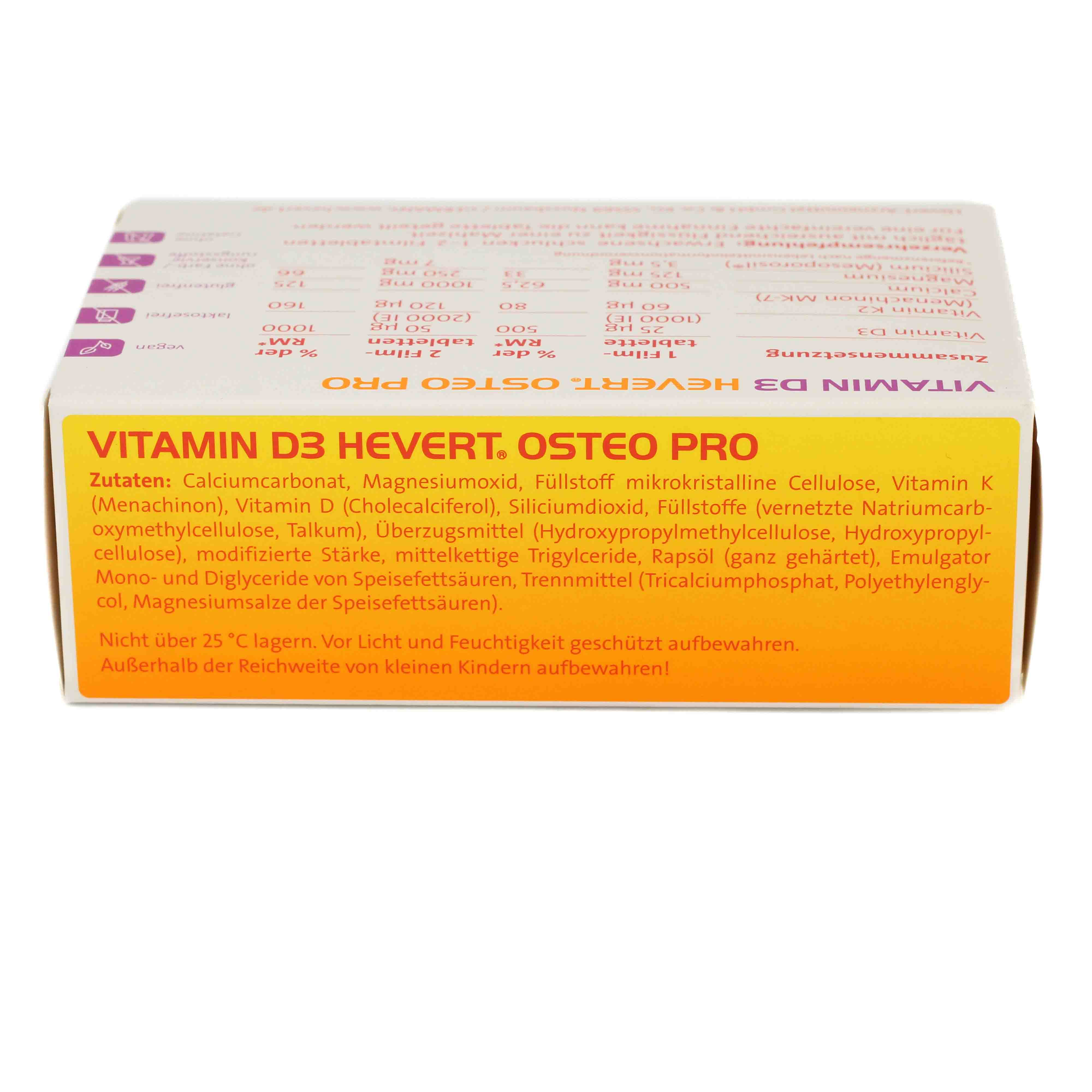 VITAMIN D3 HEVERT Osteo Pro Filmtabletten