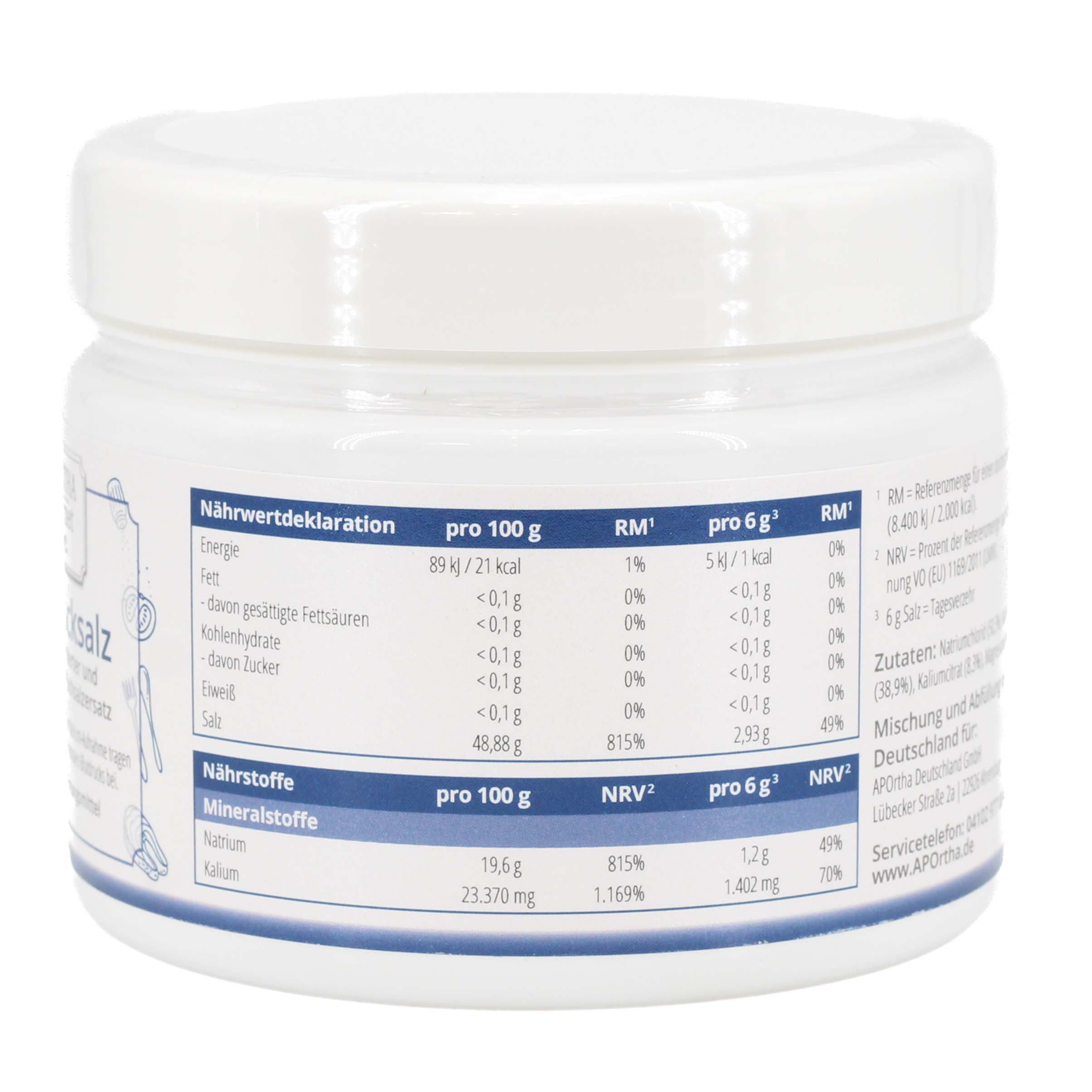 APORTHA Gourmet natriumreduzier.Blutdrucksalz Plv.