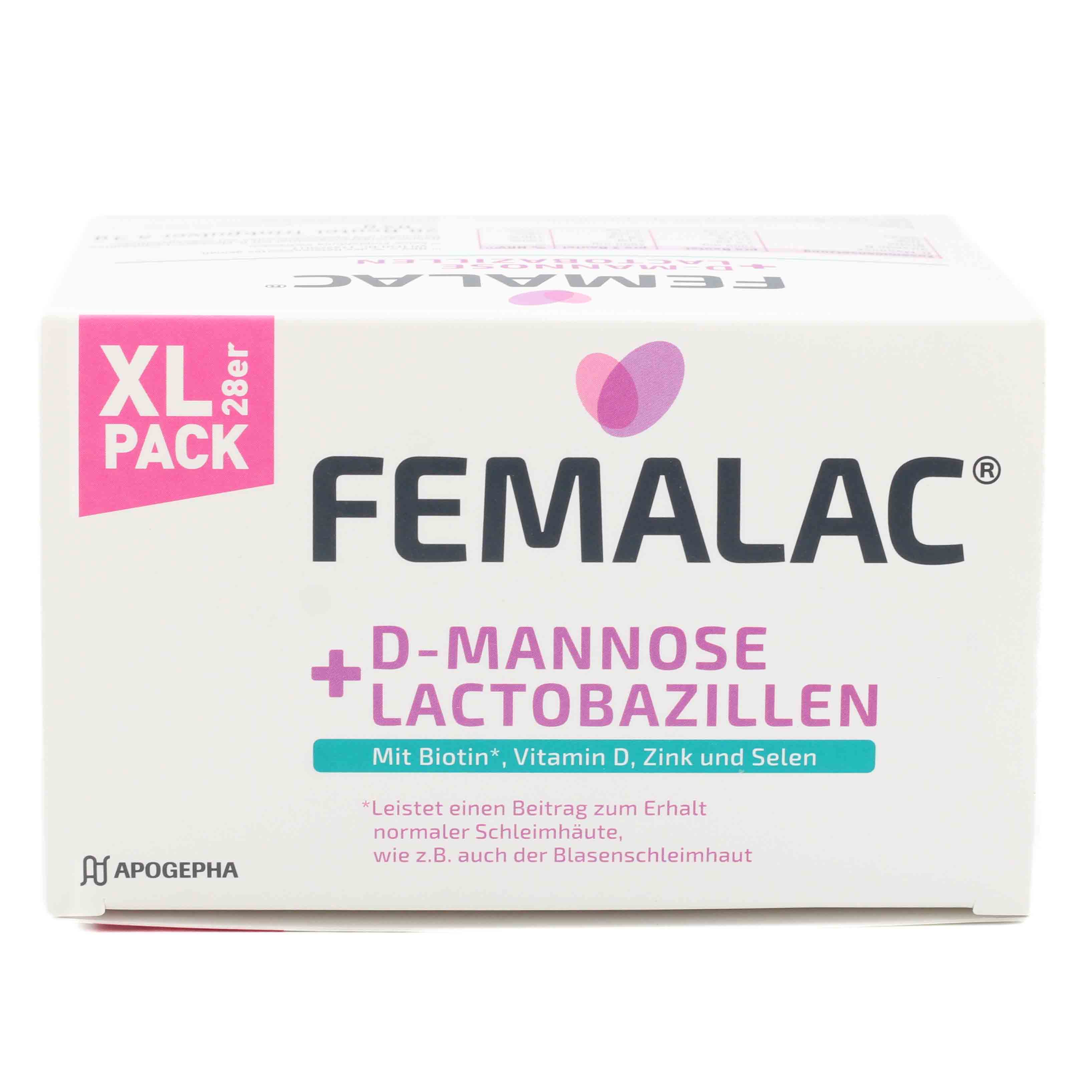 FEMALAC D-Mannose+Lactobazillen Plv.z.H.e.L.z.E.