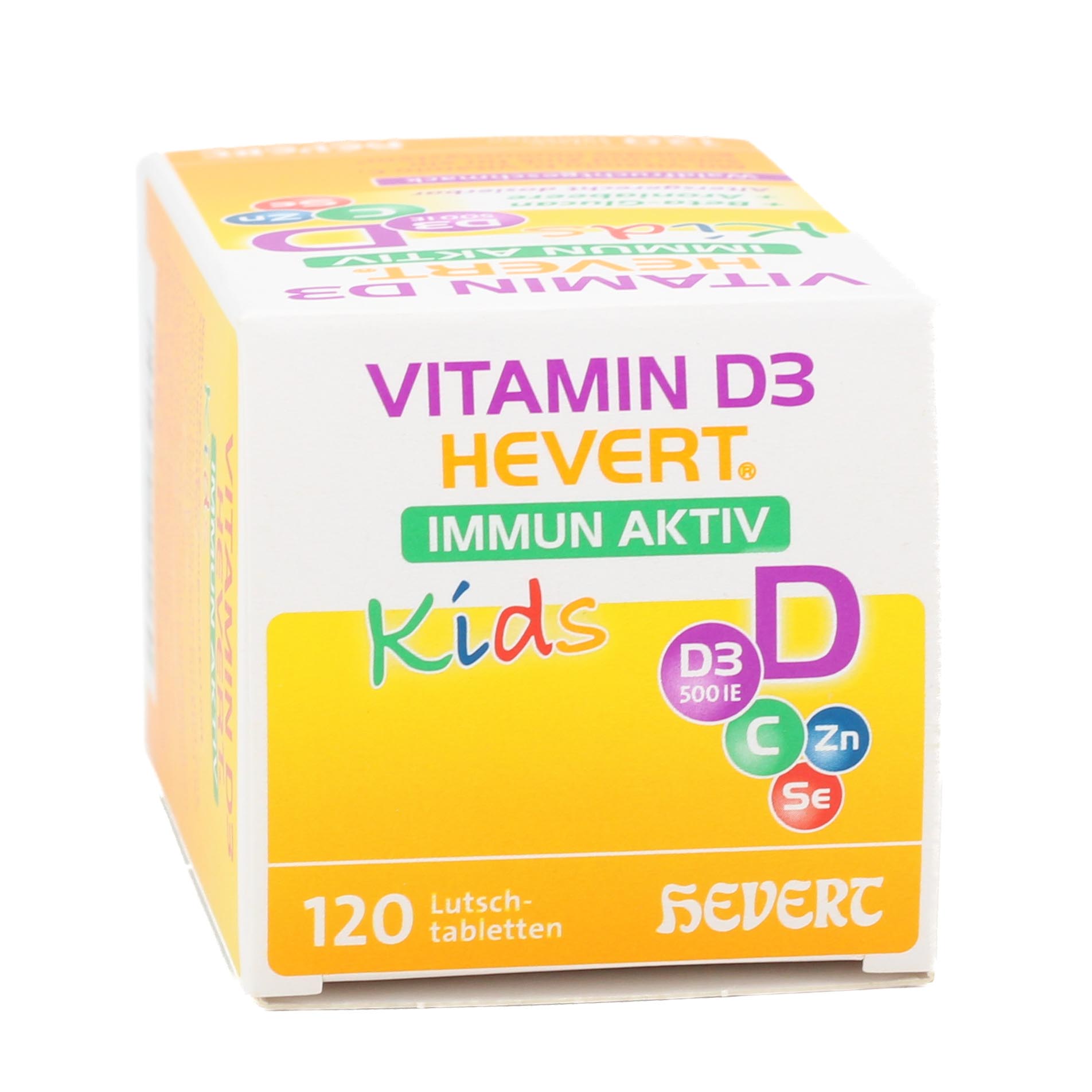 VITAMIN D3 HEVERT Immun Aktiv Kids Lutschtabletten