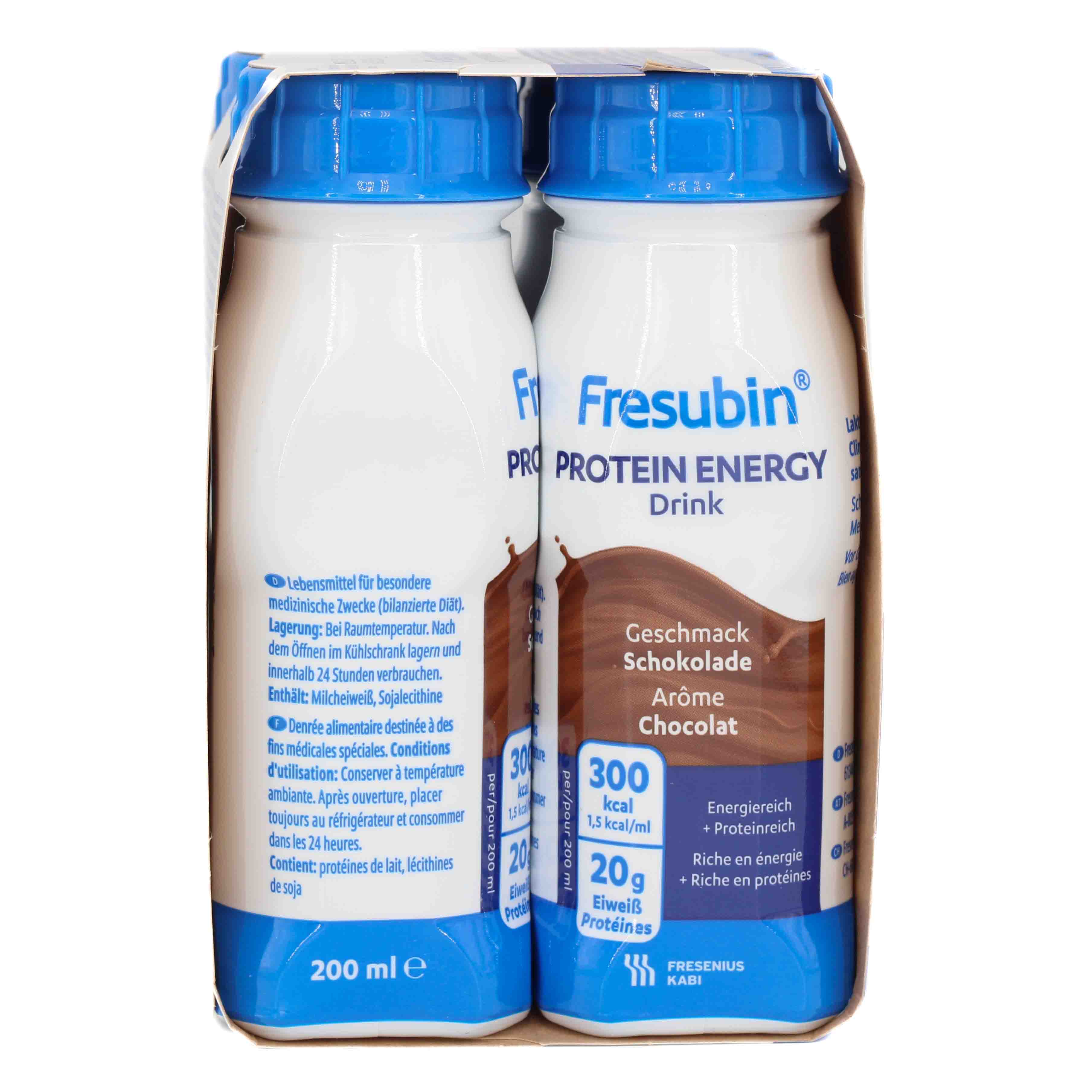 FRESUBIN PROTEIN Energy DRINK Schokolade Trinkfl. Set (2x4St)