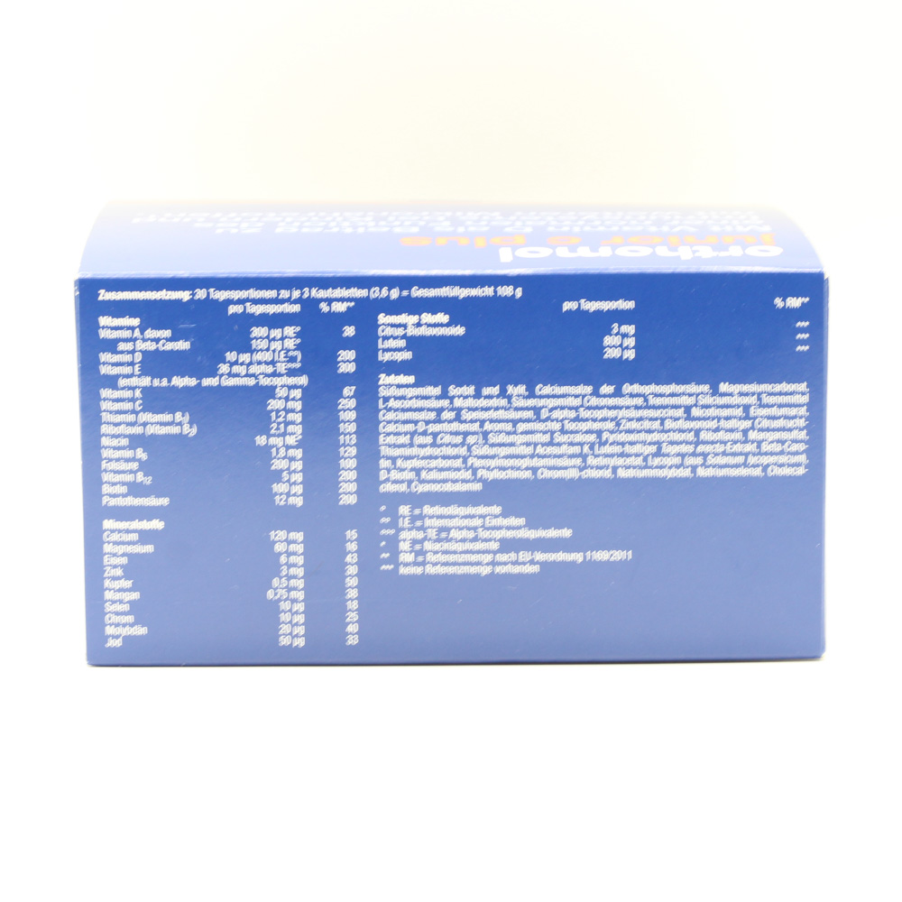 ORTHOMOL Junior C plus Kautabl.Mandarine/Orange