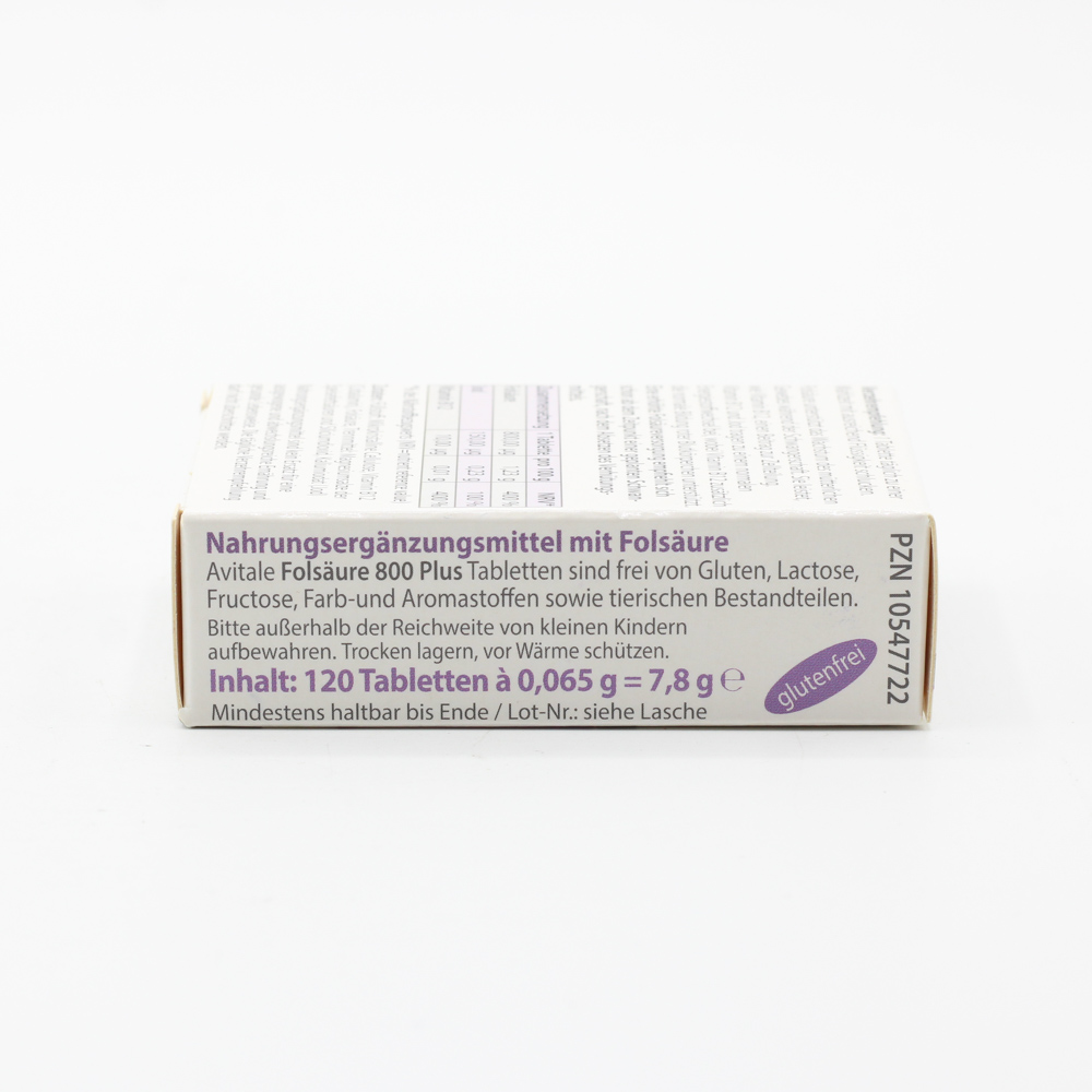 FOLSÄURE 800 Plus B12+Jod Tabletten