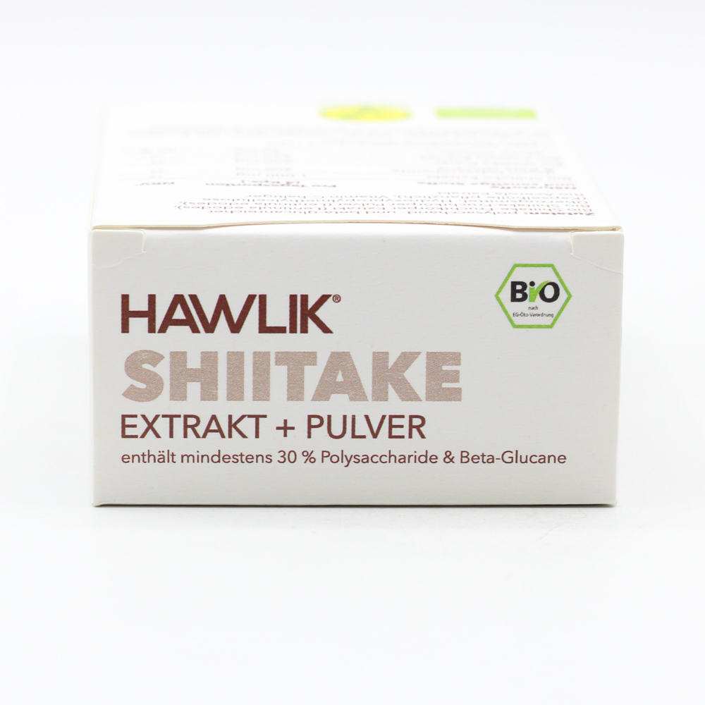 BIO SHIITAKE Extrakt+Pulver Kapseln