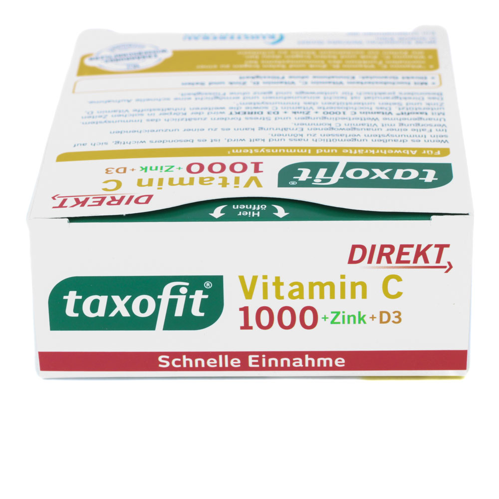 TAXOFIT Vitamin C 1000+Zink+D3 Direkt Granulat