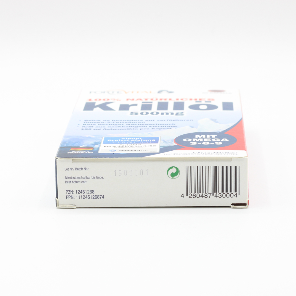 FORTEVITAL Krillöl 500 mg Krill-Oil Kapseln