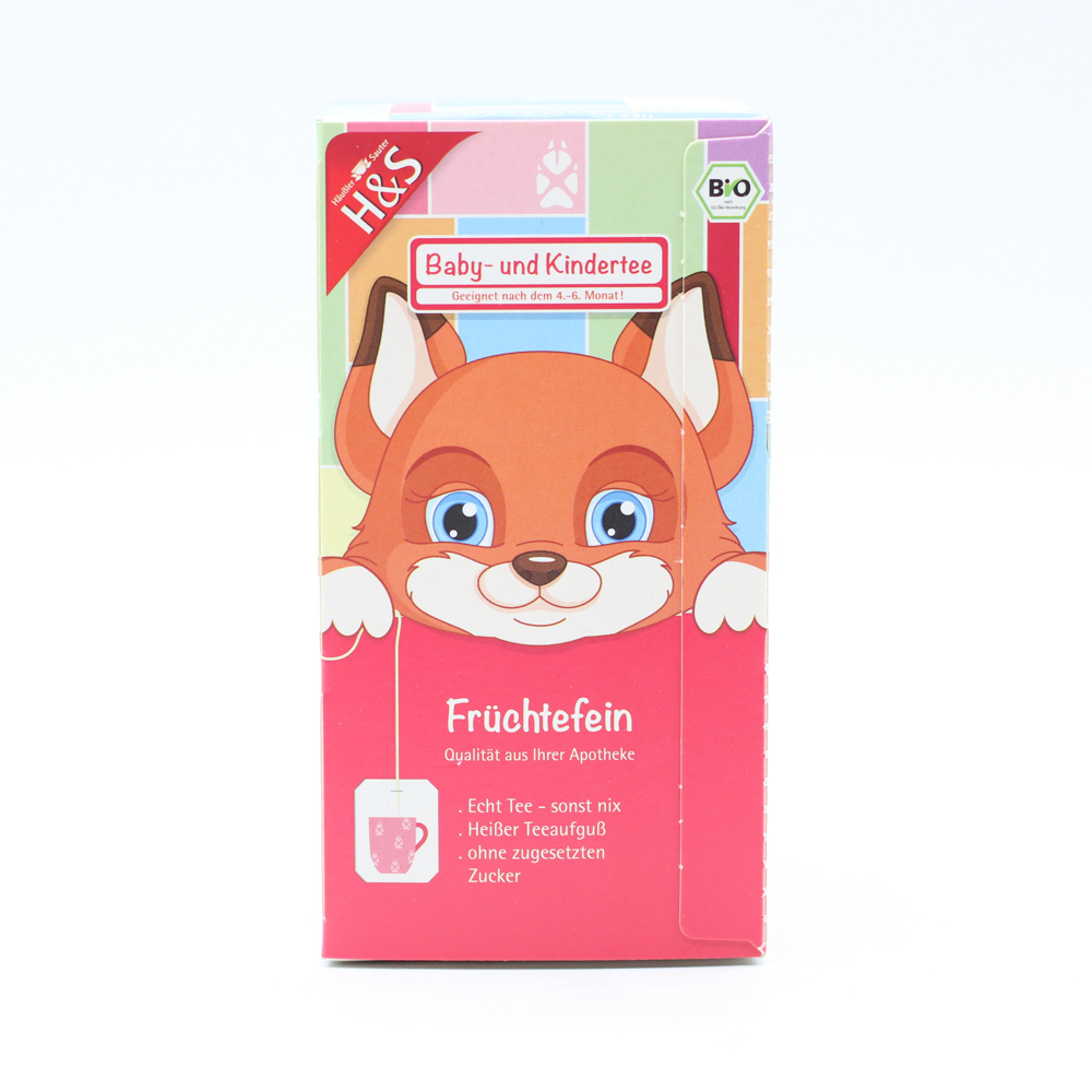 H&S Bio Baby- u.Kindertee Früchtefein Filterbeutel
