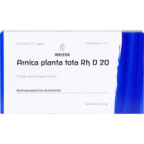 ARNICA PLANTA tota Rh D 20 Ampullen