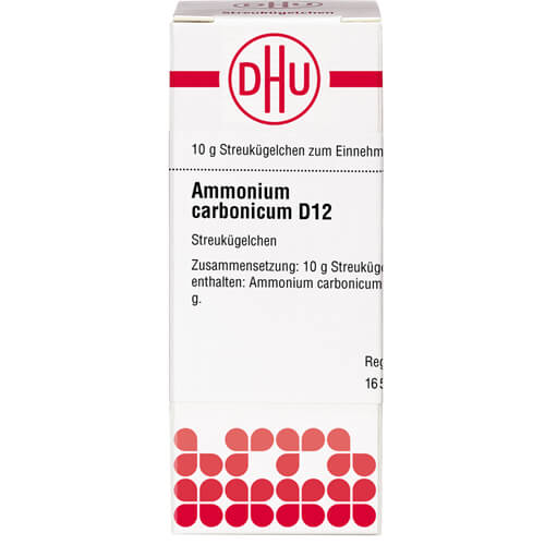 AMMONIUM CARBONICUM D 12 Globuli
